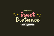 Sweet Distance, a Handwritten Font by Wildan Type (Thumbnail 1 of 10)