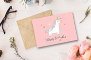 Love and Unicorn magic design, a Decorative Illustration by DinaraChernaya (Thumbnail 8 of 8)