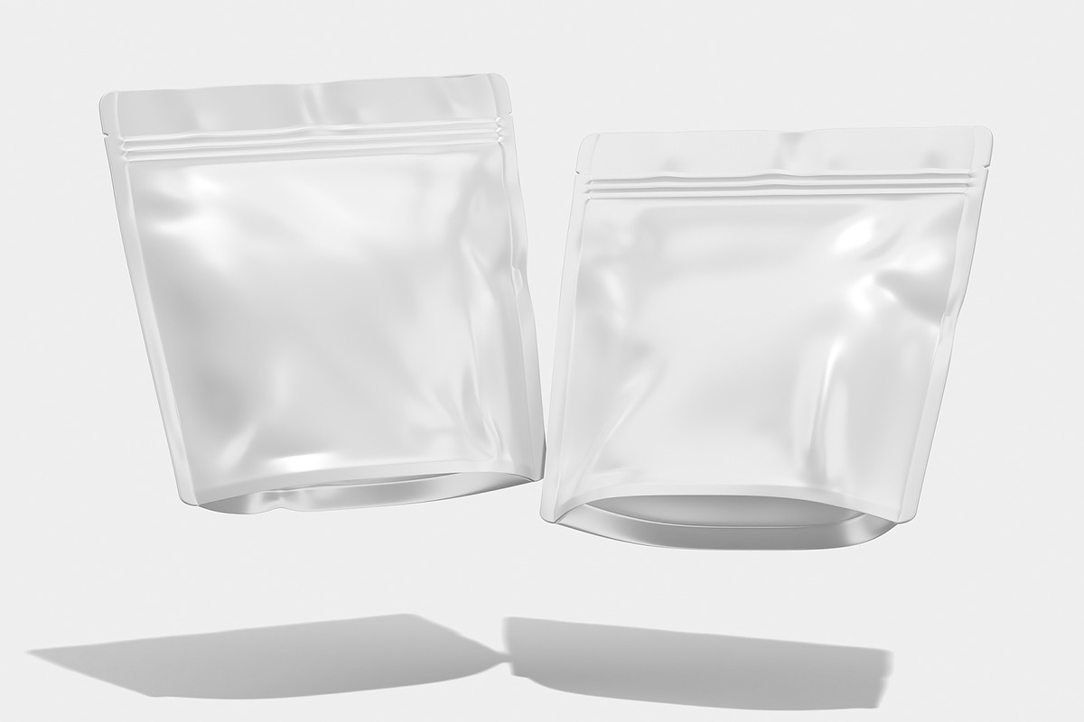 Coffee Pouch Mockup, a Packaging Mockup by Unerispace (Photo 3 of 5)