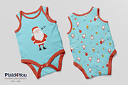 Santa Claus Illustrations & Pattern, a Decorative Illustration by Plaid4You (Thumbnail 9 of 9)