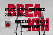 Breakin - Retro Sans Serif Typeface, a Sans Serif Font by Fargun Studio (Thumbnail 5 of 10)