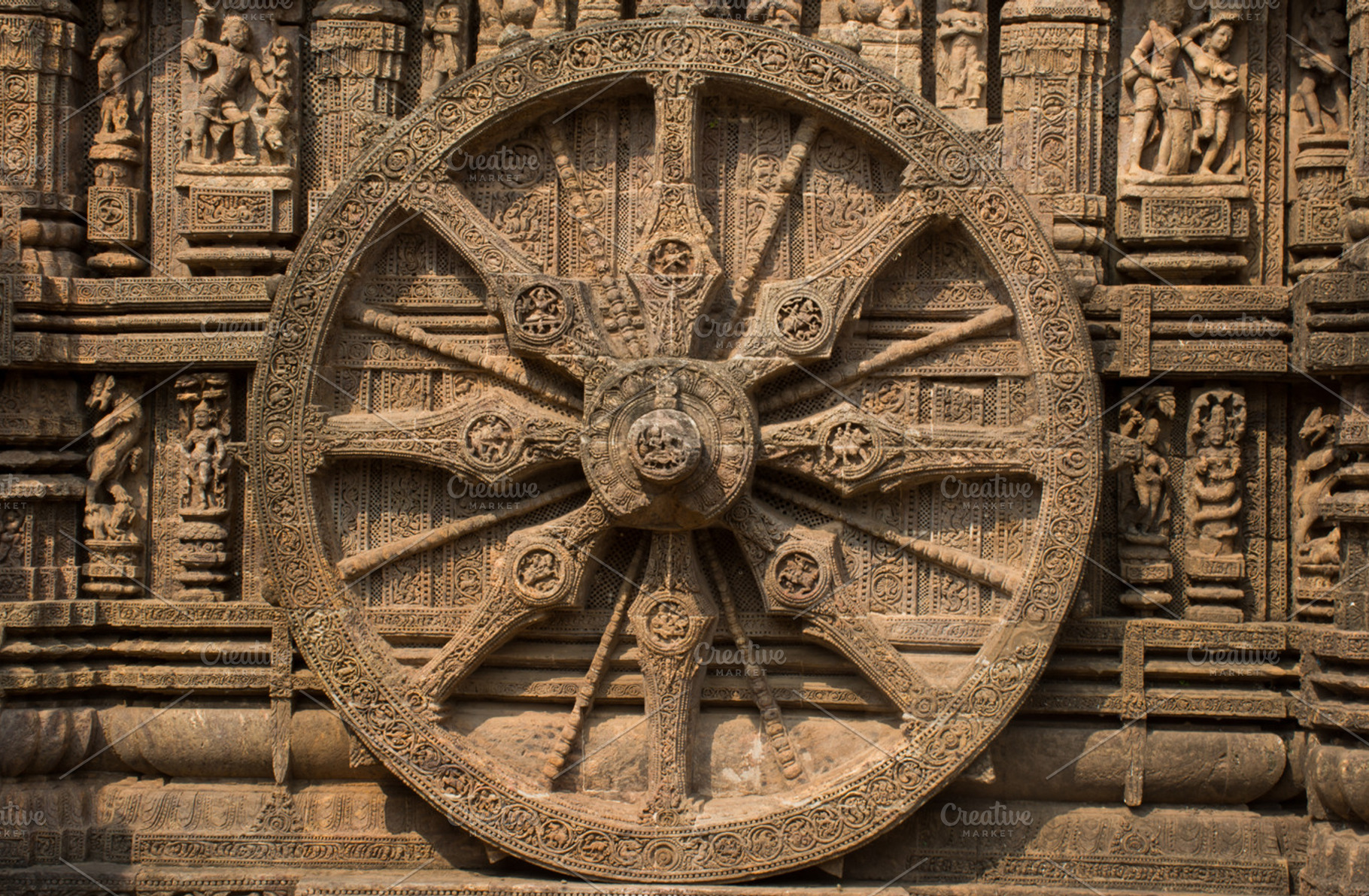 Ashoka Chakra, an Architecture Photo by Isha's Photo Collection