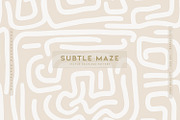 Subtle Maze, a Wallpaper Graphic by MalyskaStudio (Thumbnail 1 of 9)