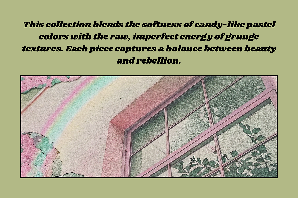 Distorted Nature – Pastel Grunge Art, an Illustration by BiancaXavier (Photo 11 of 11)