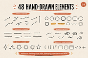48 Hand-Drawn Annotation Doodles, an Object Graphic by Designs24hr (Thumbnail 2 of 8)