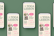 Yoga Class Flyer, a Flyer Template by Creativestoree (Thumbnail 4 of 5)