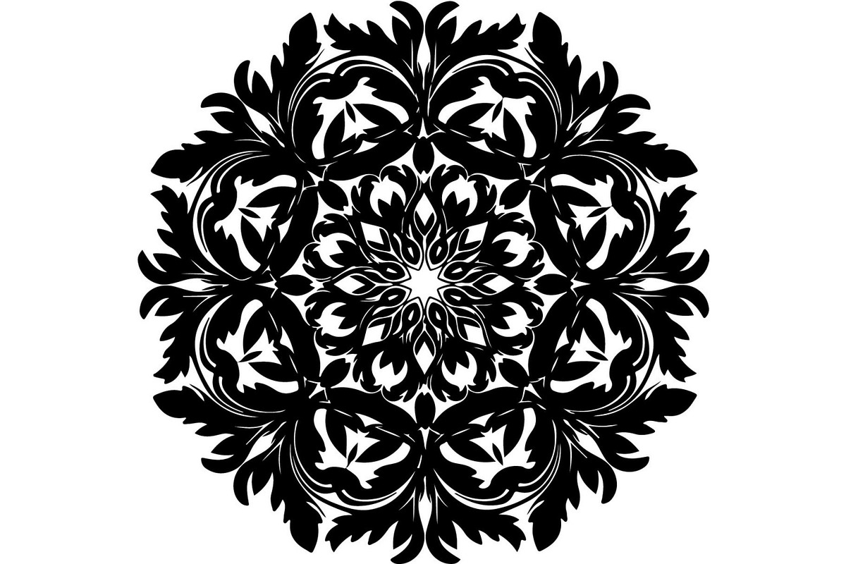 Ornamental Floral Mandala, an Object Graphic by Creativeshirt (Photo 9 of 14)