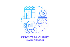 Deposits and liquidity management, an Icon by IMG Visuals