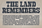 Gravebone, a Slab Serif Font by deadlock studio (Thumbnail 3 of 9)