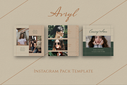 Avryl Story & Feed Instagram Templat, a Social Media Template by Inkofert (Thumbnail 6 of 12)