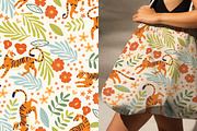 Tigers - 44 Seamless Patterns, a Pattern Graphic by Blue Lela Design (Thumbnail 13 of 13)
