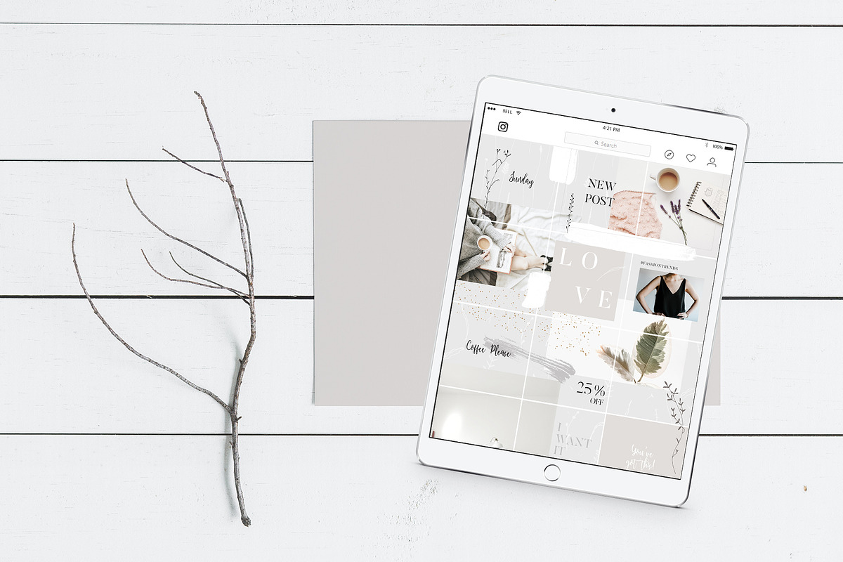 Instagram Puzzle Posts - 3 Themes, a Social Media Template by Youandigraphics (Photo 15 of 16)
