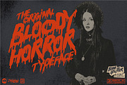 Bone Splitter - Horror Font, a Font by Remedy667 (Thumbnail 2 of 9)