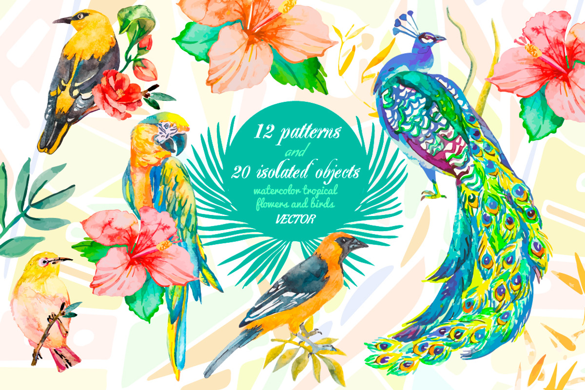 60% OFF TROPICAL SET, an Illustration by Elizaveta (Photo 2 of 9)