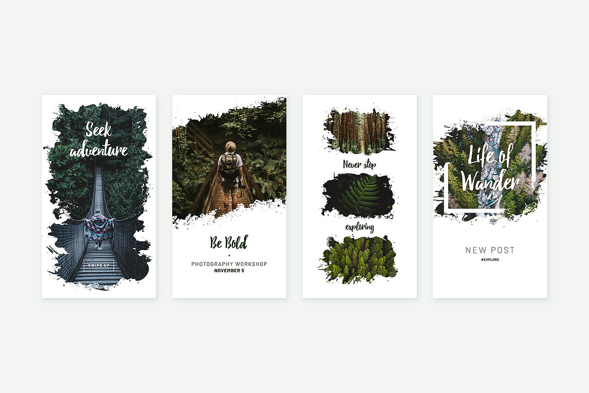 Instagram Stories Forests | CANVA, a Social Media Template by Poego Social (Photo 4 of 12)