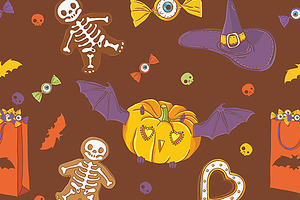 Halloween 4 Colorful Background