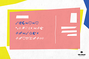 Dingbats Handwritten Symbol Typeface, a Symbol Font by InkCloudDesign (Thumbnail 4 of 4)