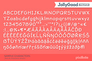 JollyGood Proper Essentials, a Sans Serif Font by Letradora (Thumbnail 5 of 7)