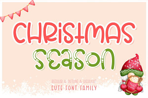 Christmas Season Handwriting Font