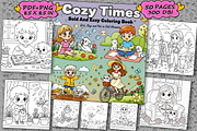Cozy Times Chill Moments Book pages, an Illustration by one-touch (Thumbnail 1 of 9)
