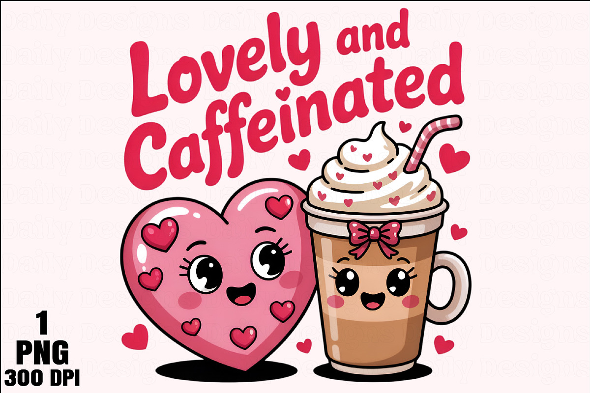 Valentine's Day To Be Lovely & PNG, an Illustration by Daily.Designs (Photo 1 of 5)