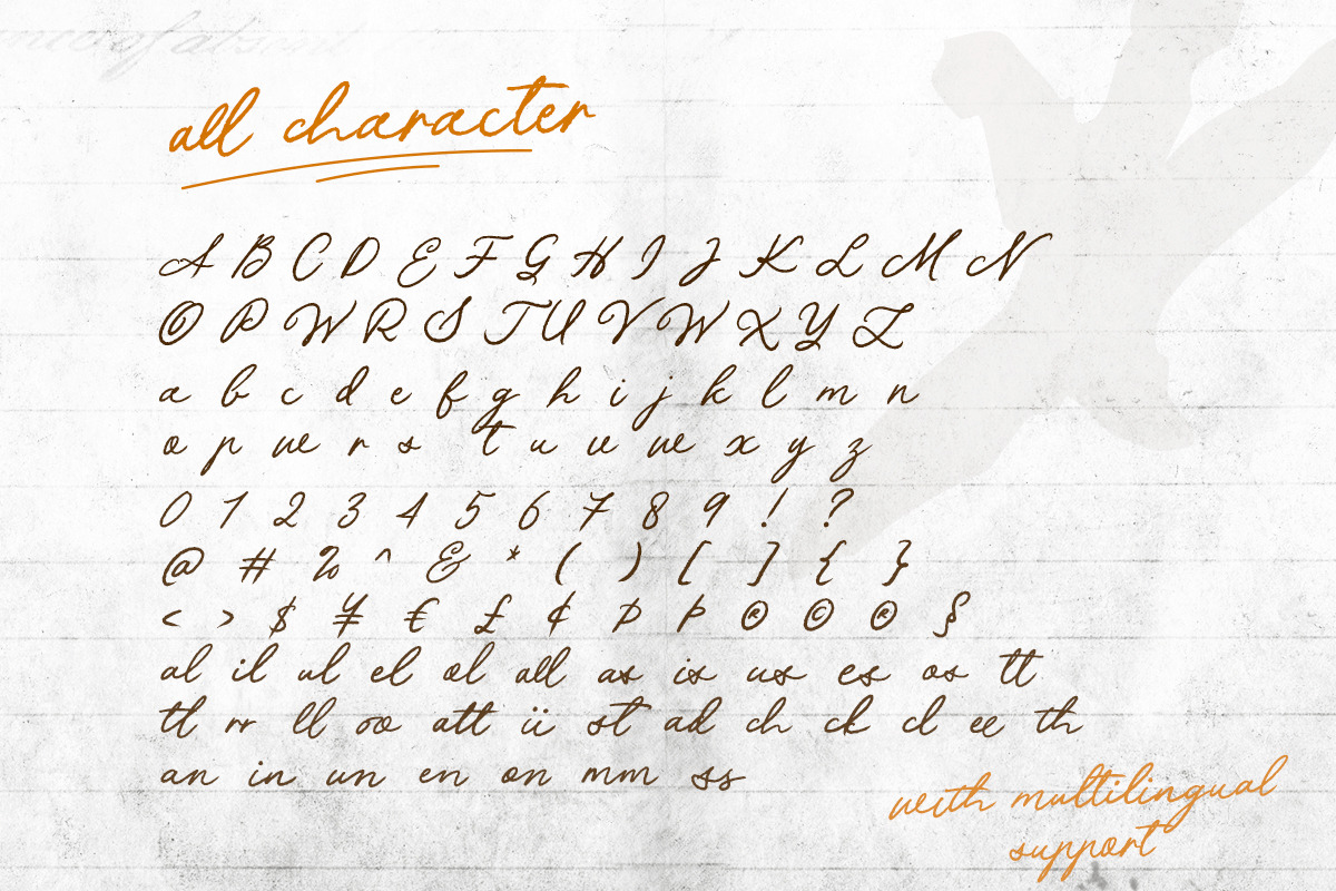 Frosted Lines - Rough Bold Script, a Script Font by Bale Type (Photo 9 of 9)