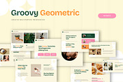 Groovy Geometric - Keynote, a Presentation Template by AQR Studio (Thumbnail 1 of 3)