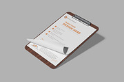 Clipboard Mockup, a Merchandise Mockup by seramoe (Thumbnail 5 of 5)