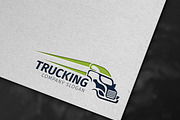 Truck Logistics Logo Template, a Branding & Logo Template by Pentaclay (Thumbnail 2 of 3)