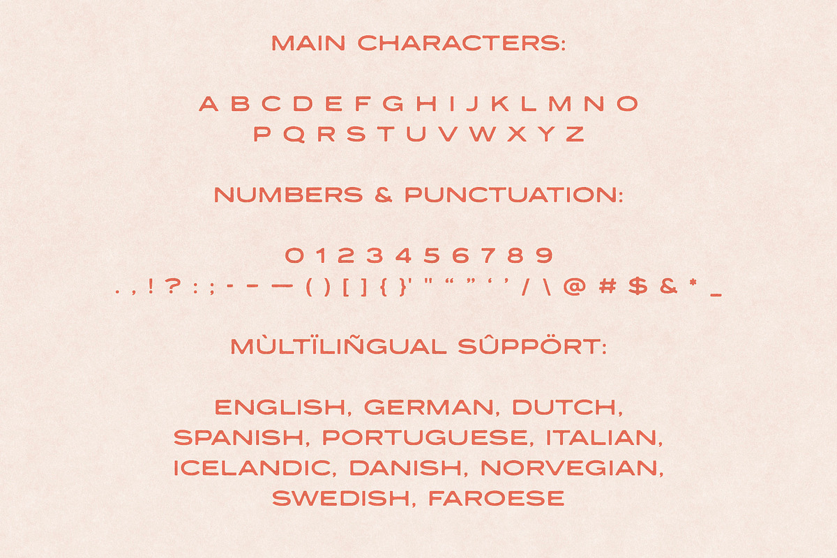 Western Sunset Sans Serif Font, a Sans Serif Font by Lanastace Studio (Photo 12 of 12)