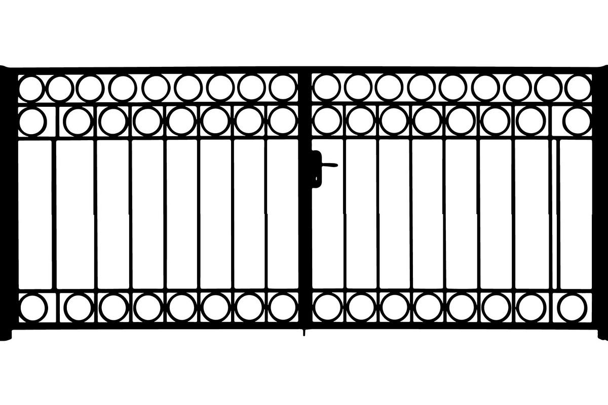 Modern Metal Gate, an Object Graphic by Creativeshirt (Photo 17 of 19)