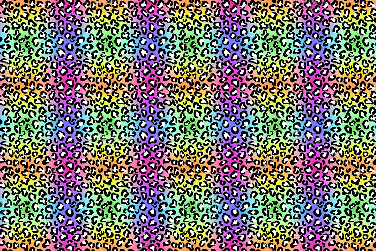 Big cat seamless pattern bundle, a Pattern Graphic by Queen of Infographics (Photo 3 of 9)