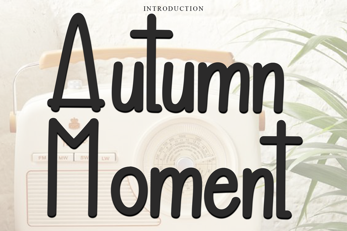 Autumn Moment, a Script Font by InermediaSTUDIO (Photo 1 of 7)