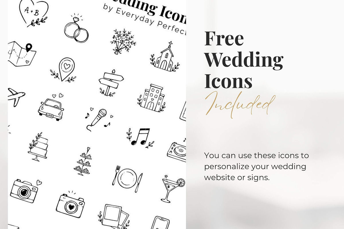 Dark Burgundy Wedding Website, a Landing Page Template by Everyday Perfection (Photo 11 of 13)