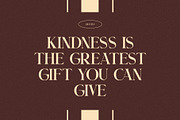 Calldera Elegant Serif Font, a Serif Font by Graphicxell (Thumbnail 2 of 10)
