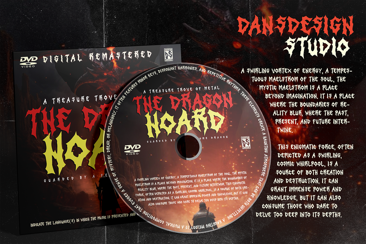 Inferal Chaos Metal Horror, a Blackletter Font by dansdesign (Photo 9 of 9)