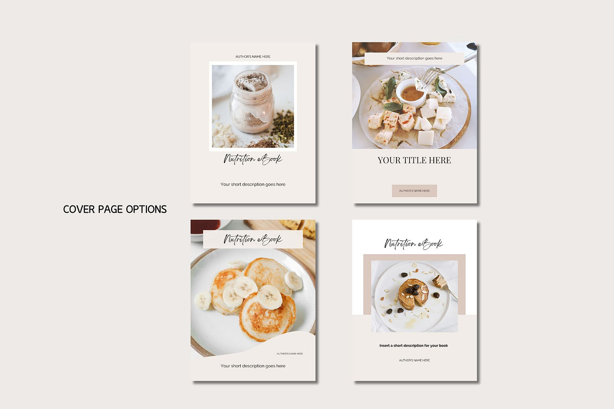 Nutrition Recipe Template Bundle, a Magazine Template by Deepa Template Studio (Photo 5 of 25)