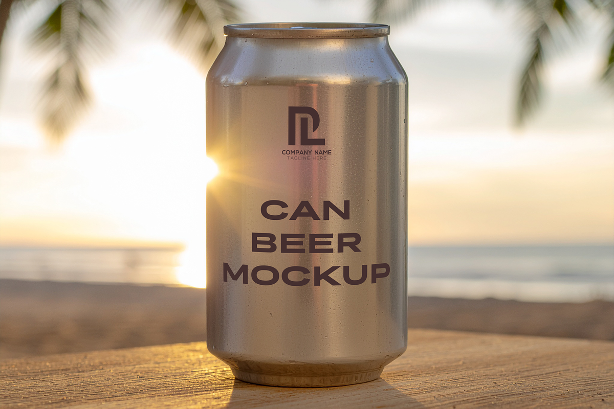 Can Mockup, a Product Mockup by PopotLane (Photo 2 of 6)