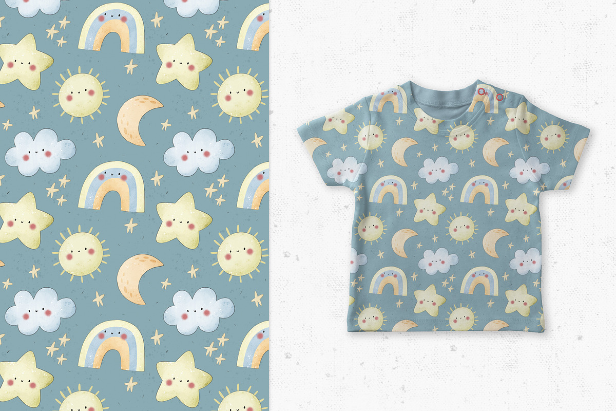 Happy Mood, a Pattern Graphic by AnnieArt (Photo 4 of 5)