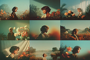 Golden Reverie Cinematic Portraits, a Beauty & Fashion Photo by HipFonts (Thumbnail 6 of 11)