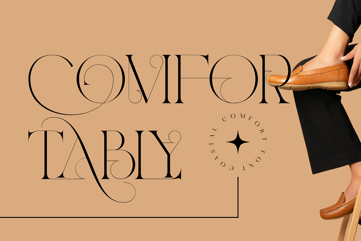 COASTAL COMFORT - LUXURY FONT, a Serif Font by 177Studio (Photo 6 of 8)