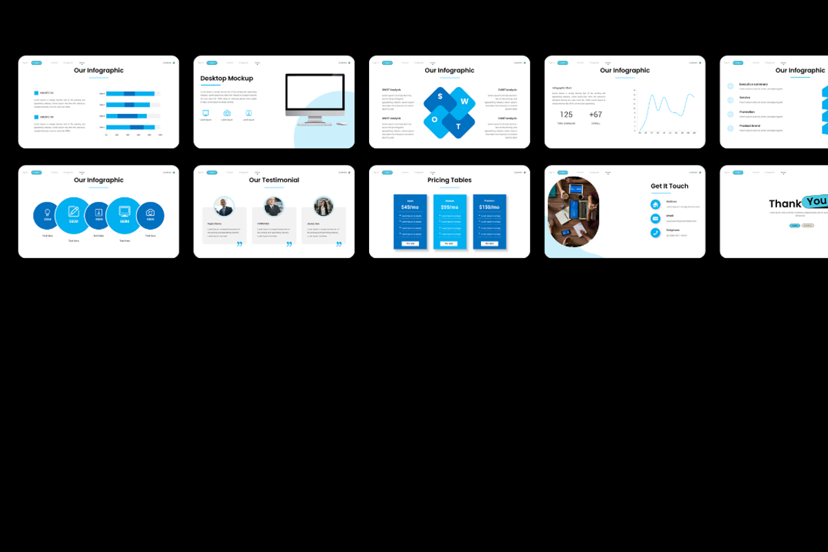 Creative Digital Agency Presentation, a Templates & Theme by Hammad Arif (Photo 3 of 3)