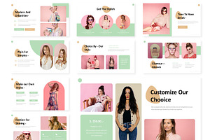 Girl Tyles Presentation Template