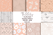 Holy Cross Easter Patterns, a Pattern Graphic by The GG Shop (Thumbnail 1 of 8)