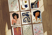 Animated Frame Set Mockup Video, an Advertising Mockup by YimuMockupStore (Thumbnail 3 of 8)