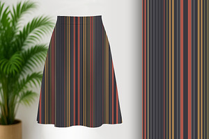 Earthy Fall Stripe Seamless Pattern, a Pattern Graphic by Sharon Schwalbe