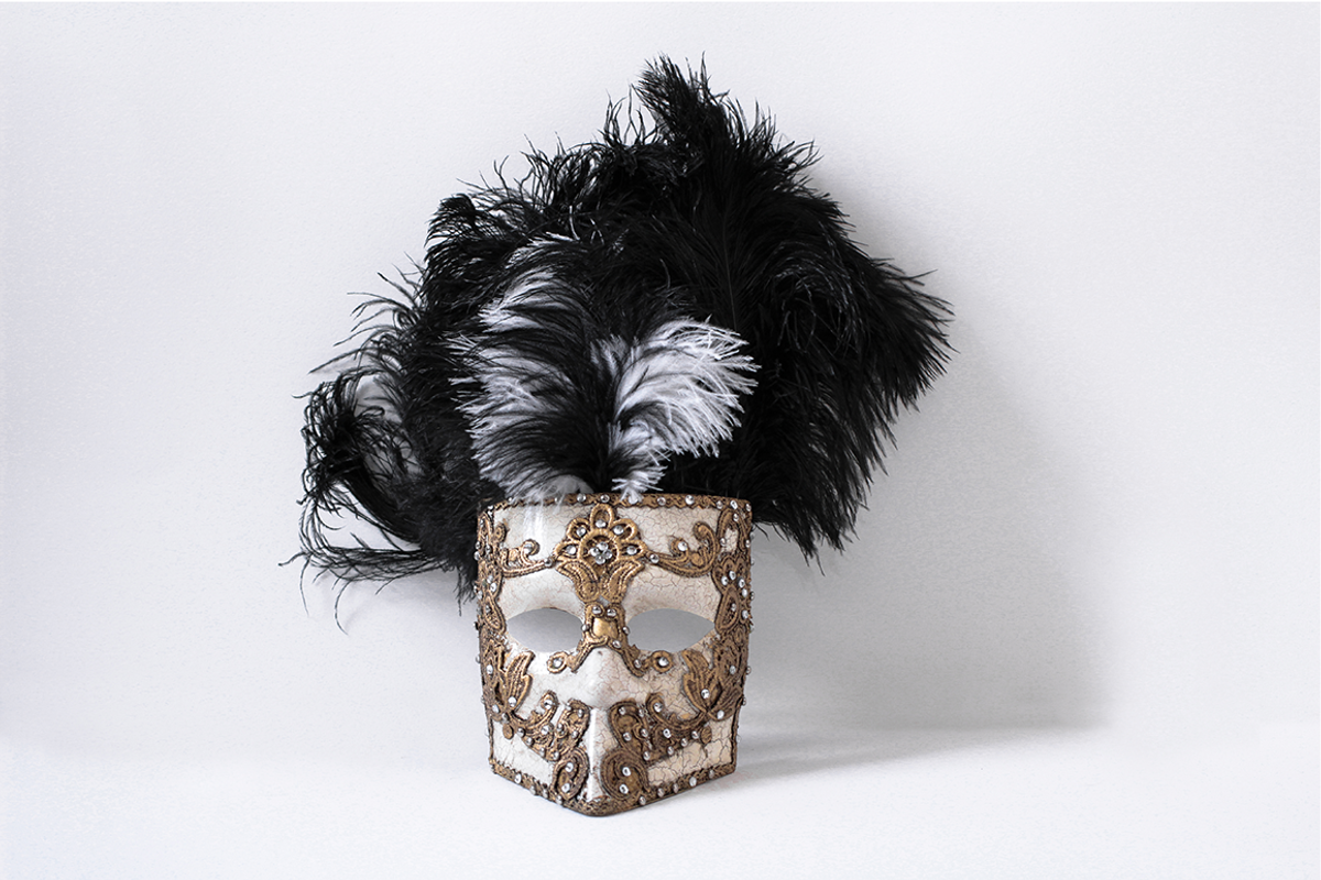 Mardi Gras Masks with Feather Plumes, an Arts & Entertainment Photo by Deviant (Photo 5 of 5)