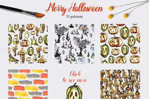 Merry Halloween - Pattern Set