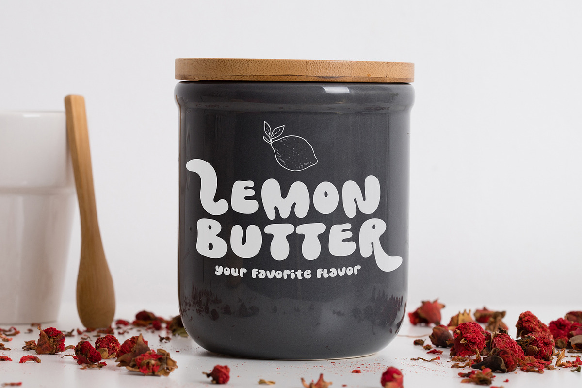Bubble Stone - Cute Retro Font, a Font by Airotype (Photo 5 of 11)