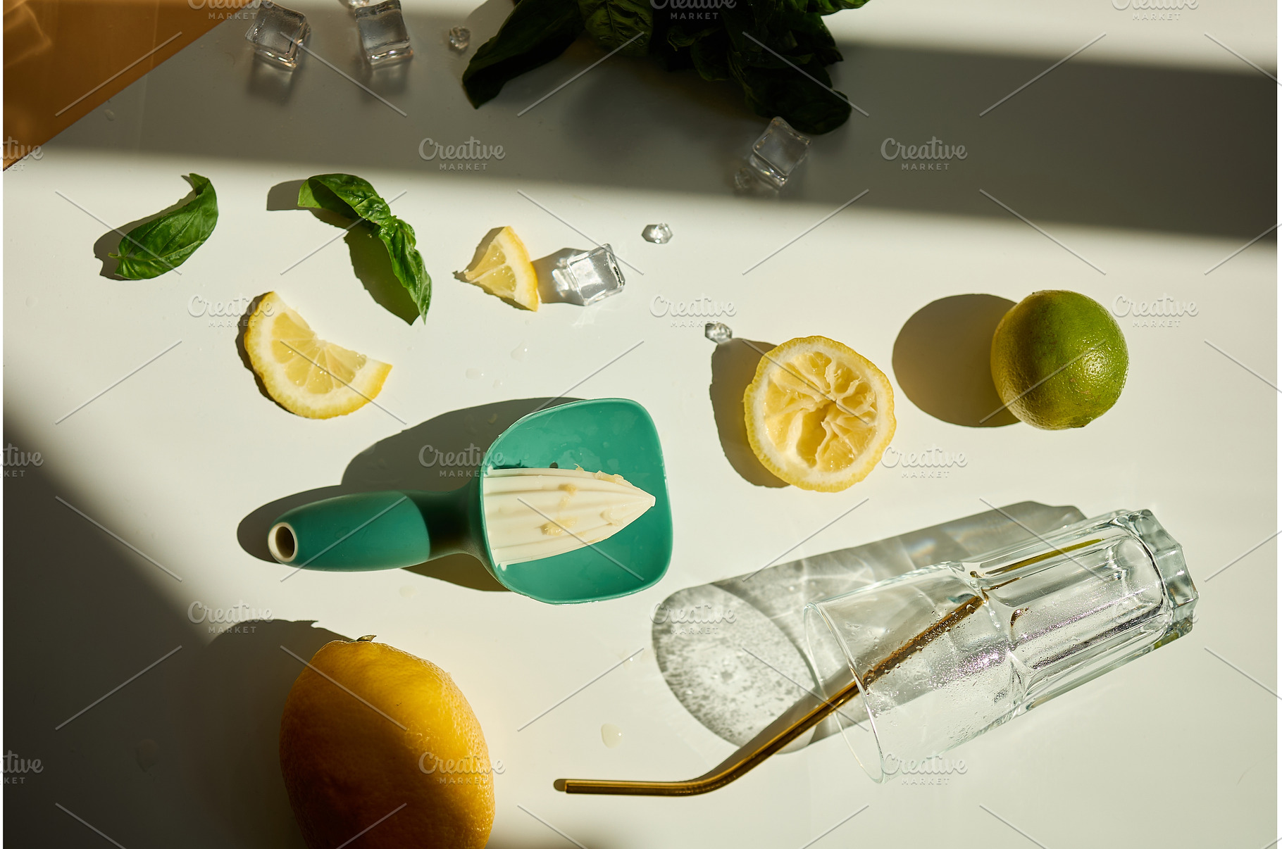 Making a refreshing summer drink., a Food & Drink Photo by IlliaBondarPhotography